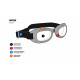 Motorcycle Goggles Antifog - Adjustable Strap - Ventilated - Bertoni Italy AF112A