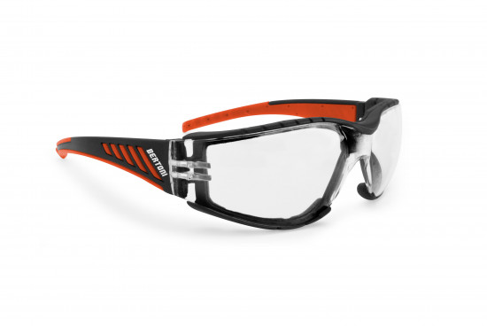 Bertoni Motorcycle Skydiving Cycling Shooting Goggles – Removable Inner Lens Shatterproof Anti-Fog – AF149HD2