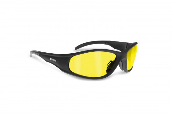 Stopwind sunglasses with antifog and policarbonate anticrash lenses with 2,2mm of thickness Bertoni. Antifog Sunglasses AF152A 