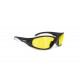 Stopwind sunglasses with antifog and policarbonate anticrash lenses with 2,2mm of thickness Bertoni. Antifog Sunglasses AF152A 