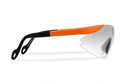 AF185E Bertoni Anti-Fog Shooting & Sports Eyewear with Adjustable Temples
