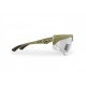 Bertoni Shooting Glasses Shatterproof and Antifog Lens - Adjustable Lens' Angle - AF869A Italy - Tactical Safety Protective Ballistic Glasses