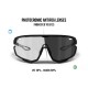 Occhiali Sport Ciclismo MTB Trekking Running ALPHA 01PH Lente Fotocromatica Bertoni Italia