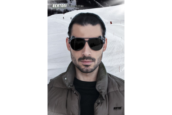 Bertoni Glacier Photochromic Polarized Sunglasses for Mountain Hiking Trekking Ski mod ALPS PFT Italy