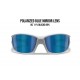 B89 Bertoni Polarized Sports Sunglasses with Hydrophobic Lens for Cycling MTB Fishing Watersports Ski Running Golf Outdoor Activities - Windproof Wraparound Glasses Italy -CA-02
