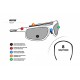 Occhiali Sport Fotocromatici Antiappannanti per Ciclismo Running Pesca Nautica Golf - Naselli Regolabili. F180M