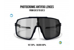 GEMINI 01PH Occhiali Sportivi da Vista Fotocromatici Antifog