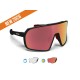 BERTONI Occhiali Sportivi da Vista Ciclismo MTB Running Sci Padel Tennis Lente Fotocromatica Anti Appannante GEMINI 03PHR
