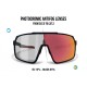 BERTONI Occhiali Sportivi da Vista Ciclismo MTB Running Sci Padel Tennis Lente Fotocromatica Anti Appannante GEMINI 03PHR