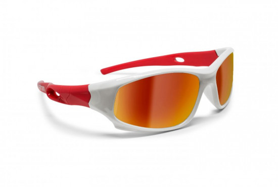 Kids Sport Sunglasses - Polarized Lens Antiglare 100% UV Protection - Unisex Children 4-10 years Sunglasses KID A by Bertoni Italy