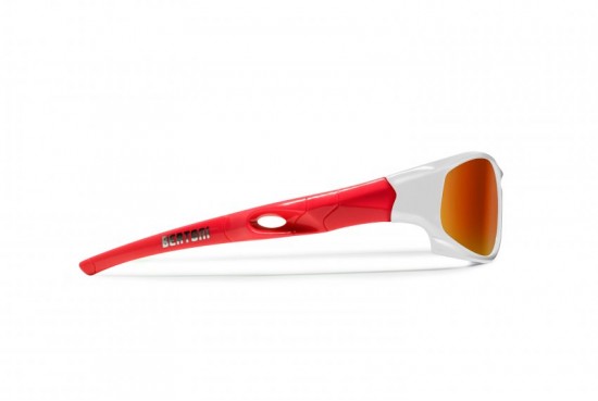 Kids Sport Sunglasses - Polarized Lens Antiglare 100% UV Protection - Unisex Children 4-10 years Sunglasses KID A by Bertoni Italy