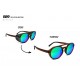 B89 LIVIGNO brown mountain sunglasses with magnetic side shields and category 3 polarized lenses