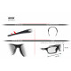 Sport Sunglasses for Cycling Running Ski Motorcycle Cycling Fishing – mod. OMEGA A by Bertoni Italy