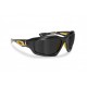 Bertoni Polarized Sports Sunglasses with Hydrophobic Lens for Cycling MTB Fishing Watersports Ski Running Golf Outdoor Activities - Windproof Wraparound Glasses Italy - P1000C