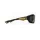Bertoni Polarized Sports Sunglasses with Hydrophobic Lens for Cycling MTB Fishing Watersports Ski Running Golf Outdoor Activities - Windproof Wraparound Glasses Italy - P1000C