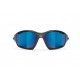 Bertoni Polarized Sports Sunglasses with Hydrophobic Lens for Cycling MTB Fishing Watersports Ski Running Golf Outdoor Activities - Windproof Wraparound Glasses Italy - P1000D