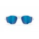 Bertoni Polarized Sports Sunglasses with Hydrophobic Lens for Cycling MTB Fishing Watersports Ski Running Golf Outdoor Activities - Windproof Wraparound Glasses Italy - P1000E