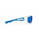 Bertoni Polarized Sports Sunglasses with Hydrophobic Lens for Cycling MTB Fishing Watersports Ski Running Golf Outdoor Activities - Windproof Wraparound Glasses Italy - P1000E