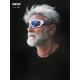 Bertoni Polarized Sports Sunglasses with Hydrophobic Lens for Cycling MTB Fishing Watersports Ski Running Golf Outdoor Activities - Windproof Wraparound Glasses Italy - P1000E
