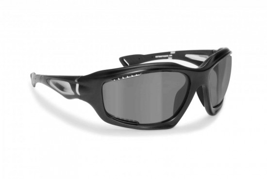 Bertoni Polarized Sunglasses Photochromic for Cycling MTB Ski Fishing Watersports Golf Running and Outdoor Activities - Windproof Wraparound Glasses P1000FTA