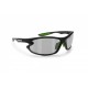 Occhiali Sport Fotocromatici Polarizzati Avvolgenti Antivento P676FTM by Bertoni - Occhiali Bici Running Moto Sci Watersports - Lente Fotocromatica Polarizzata