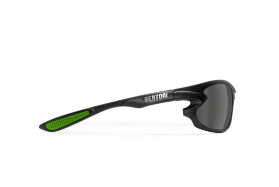 Polarized Sports Sunglasses for men women Running Cycling Fishing Golf Baseball - P676m Windproof Wraparound Design by Bertoni Italy