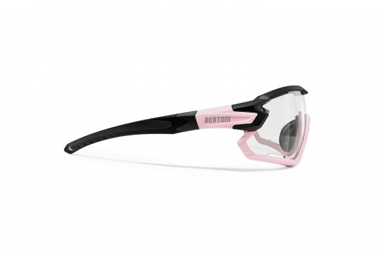 BERTONI Sport Sunglasses Photochromic Cycling MTB w. Prescription Carrier QUASAR F03