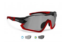 Occhiali Da Sole PolarLens Fotocromatici Polarizzati Per Ciclismo E Corsa – Montatura Rossa/Nera