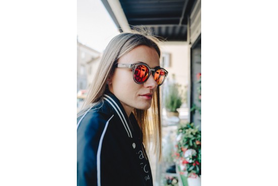 SP-01 Round fashion sunglasses B89 by BERTONI
